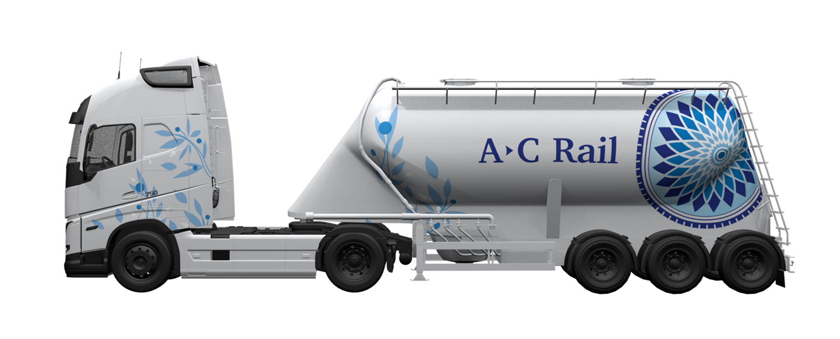 Перевозка автоцементовозами